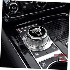 Panel Frame Cover Trim Accessories Gear Shift Knob Cover Decoration Black-A