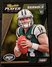 2018 SAM DARNOLD PANINI PLAYER OF THE DAY ROOKIE CARD #R1 SEATTLE SEAHAWKS RC . rookie card picture