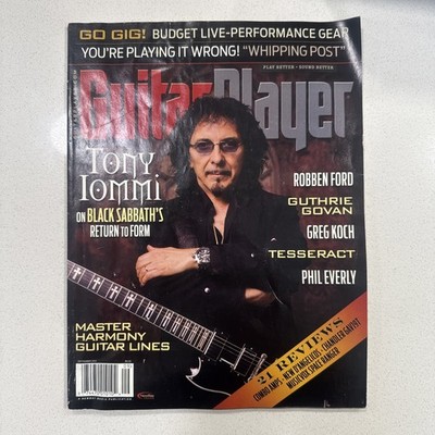 Guitar Player Magazine September 2013 Tony Iommi - Robben Ford - Greg Koch  1023
