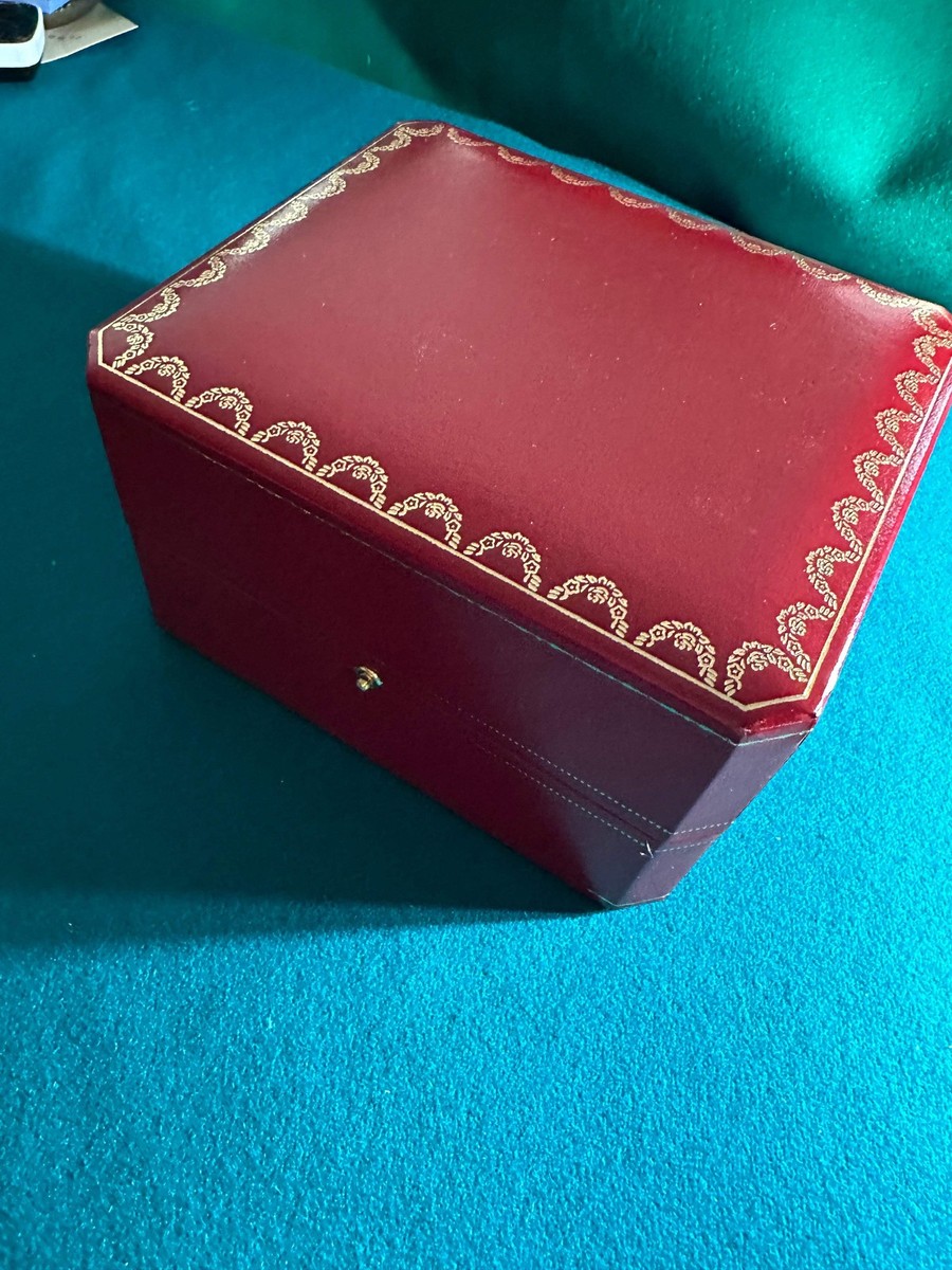 Cartier Watch Box with Cushion and Extra Links CO 1018 | eBay