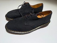 Dr. Marten Suede Oxford 1461 Derby Shoes - Black size UK 8 / UK 10
