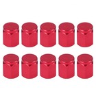  10pcs Hexagon Aluminium Alloy Caps Bike MTB Tyre Air Caps Dust Covers (Random