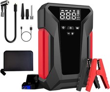 Car Jump Starter with Air Compressor 4000A Peak Battery JS800-4000A, 1