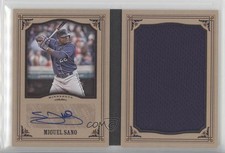 2016 Panini Prime Cuts Rookie Jumbo Material Booklets 11/25 Miguel Sano Auto 1p5