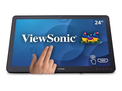 ViewSonic LED-Monitor 61 cm 24'' 23.6'' sichtbar Touchscreen 1920 x 1080 Full HD