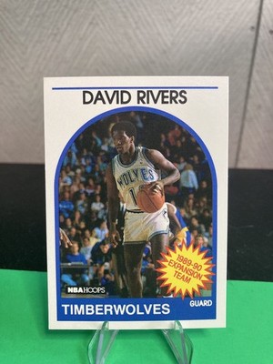 1989-90 NBA Hoops #346 David Rivers Minnesota Timberwolves