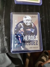  2021 Panini Absolute Football Unsung heros Jake Bailey number UH4