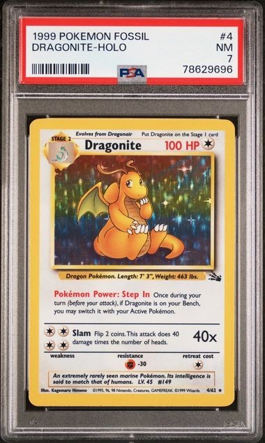 PSA7 カイリュー LV61 2008 180 40 dragonite Pokemon Card Game -Dragonite lv.61- dp5 180 Japanese Kairyu Dragon