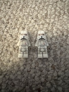 Lot Of 2 Lego Star Wars Range Trooper Minifigures Rare Great Condition