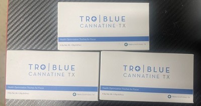 3 Pack - TRO SCRIPTIONS TX | Tro plus Blue Cannatine TX  - New! FREESHIPPING