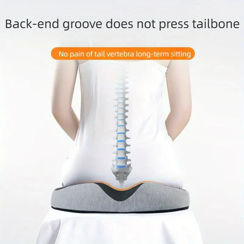 Ergonomic Sciatica & Tailbone Relief Seat Cushion for Maximum Comfort, XL - Picture 5 of 12