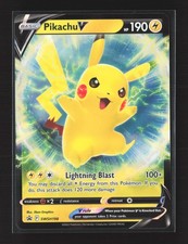 Carte promozionali Pokemon SWSH: Spada e Scudo #SWSH198 Promo,Holo Pikachu V