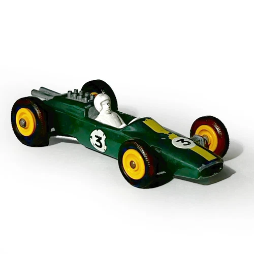 Vintage 1960s Matchbox Lesney No. 19-D Lotus Racing Car Diecast Made in England