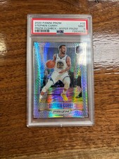 2020 Panini Prizm Flashback-Hyper Prizm Steph Curry PSA 9 G260201