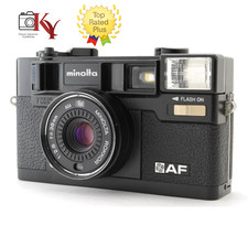 All Works NEAR MINT Minolta Hi-Matic AF 35mm Point  Shoot Film Camera JAPAN