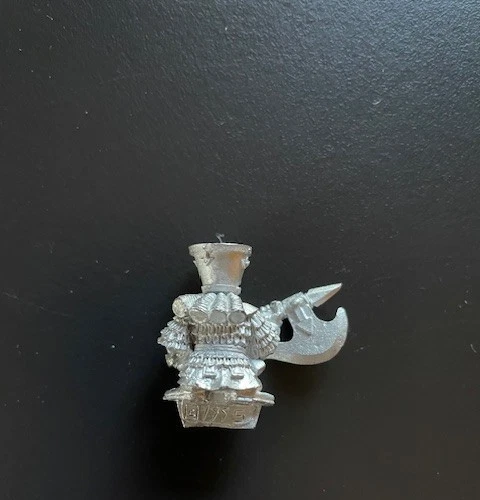 Unreleased Games Workshop Warhammer Chaos Dwarves Dwarf Axemen Axe Men GW 1995 - Image 2 of 2
