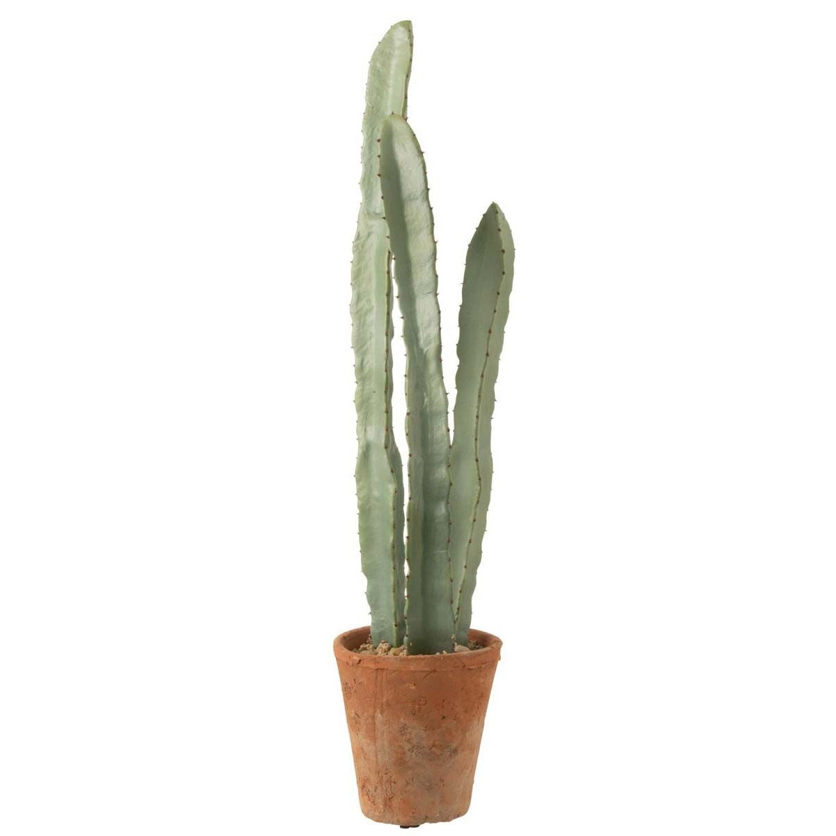 Cactus plante artificielle en pot de 81cm vert pour decoration