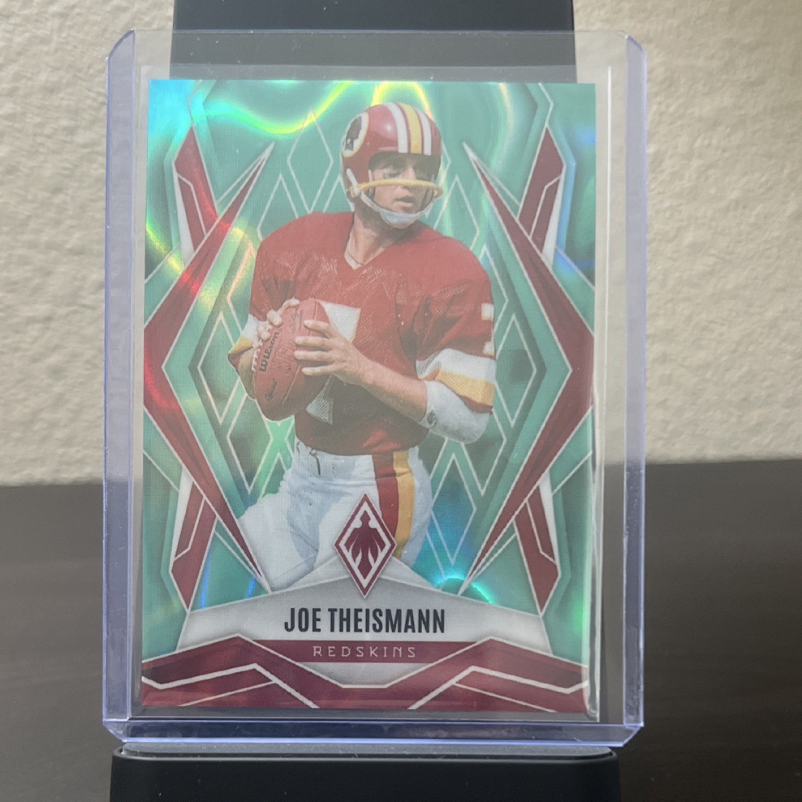 2025 Panini Phoenix Joe Theismann Teal Lava Prizm /175 Washington Redskins #71