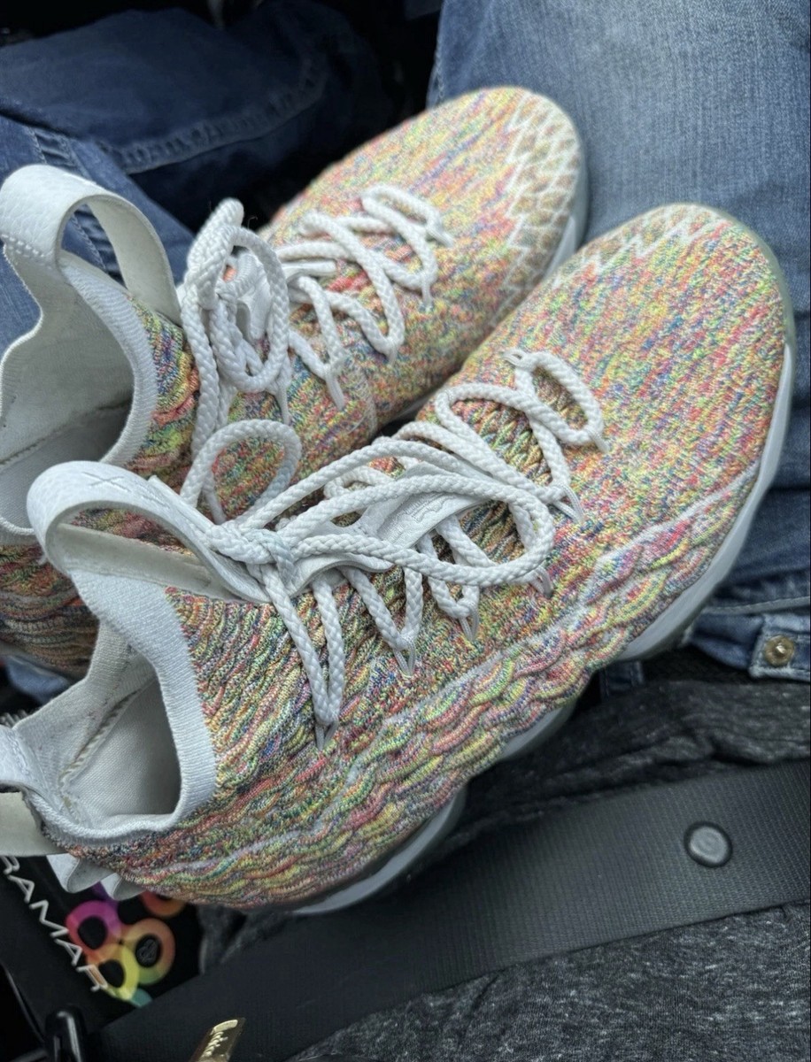 Size 9 - Nike LeBron 15 Fruity Pebbles for sale online | eBay