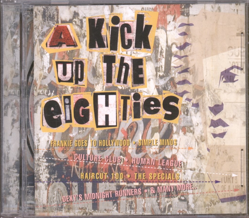 Various Artists A Kick Up the Eighties CD UK Crimson 1997 CRIMIDCD35
