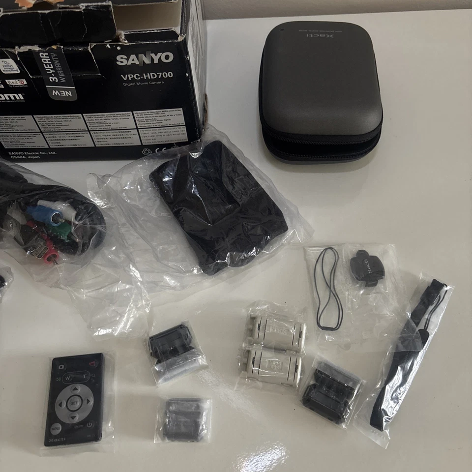 Sanyo Xacti VPC-HD700 – Digitale HD Movie Kamera – mit OVP - Bild 4 von 4