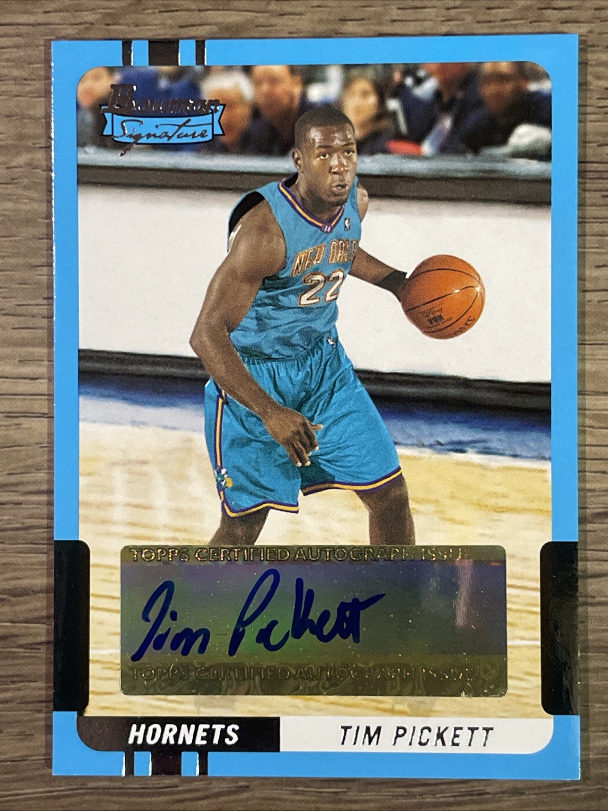 2004-05 Bowman Signatures #102 Tim Pickett /399