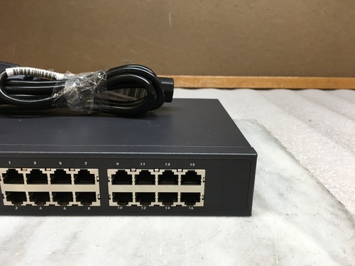 Dell PowerConnect 2016 16-Port Unmanaged Switch with PWR Cable incl. - Picture 3 of 8