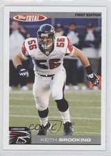 2004 Topps Total First Edition Keith Brooking #206 h6c