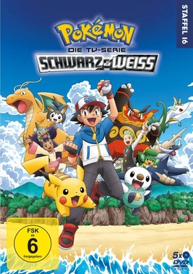 Pokémon - Die TV-Serie: Schwarz und Weiß - Staffel 16 DVD  *NEU*OVP* - Bild 1 von 4
