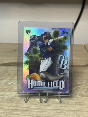 Topps 2026 Series 2 Home Field Advantage Carson Williams RC TB Rays Case Hit SSP