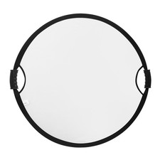 Glow Circular Collapsible Reflector with Handles 22", Translucent