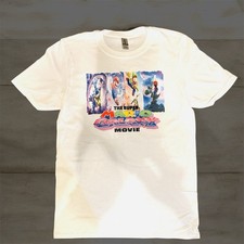 Super Mario Bros Movie Adult Graphic T-Shirt White Unisex Retro Tee Sizes S -XL