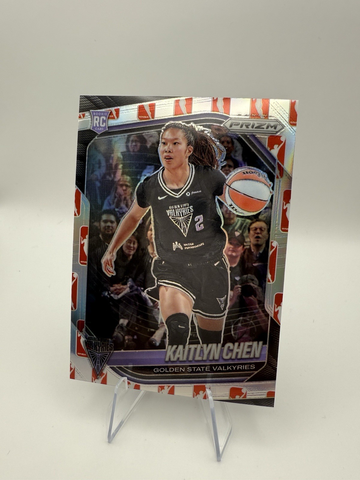 Kaitlyn Chen RC 2025 Panini Prizm WNBA Logo Prizm #100
