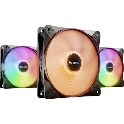 BeQuiet LIGHT WINGS LX 120mm PWM Triple-Pack PC-Gehäuse-Lüfter Schwarz (B x H...