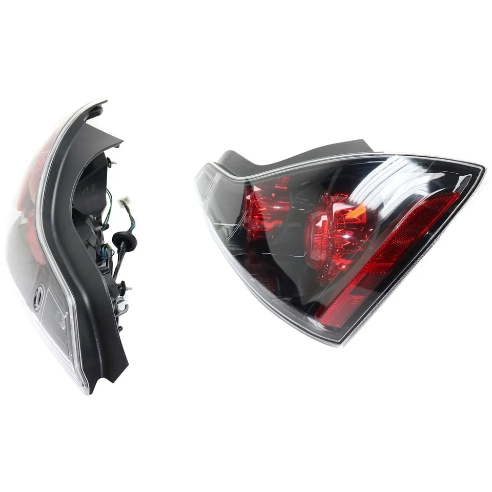 Luz trasera para Infiniti G37 2008-2013 interior negro izquierda y derecha 2 piezas Foto 3 de 4