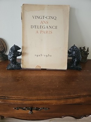 VINGT-CINQ ANS D'ELEGANCE A PARIS 1925-1050 Rochas Marcel  Fashion Photography