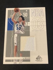 2002-03 SP Game Used Edition Authentic Fabrics Mike Miller #69