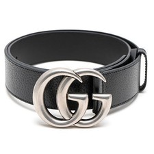 Gucci GG Marmont Double G Buckle Belt 406831 DJ20N 1000 142960560