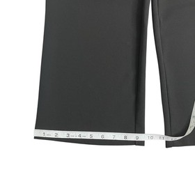 Spence Jumpsuit Womens 10 Black Velvet Keyhole Halter Lace Back Belted Straight