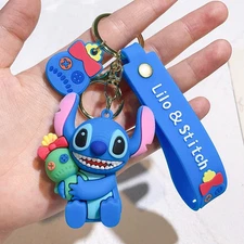 lilo stitch pendant keychain accessories key ring bag Backpack