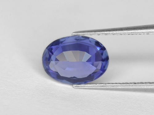 IGI Certified BURMA Blue Sapphire 0.96 Cts Natural Untreated Intense Blue Oval - Picture 4 of 9