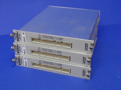 3x National Instruments NI SCXI 1160 lot of 3