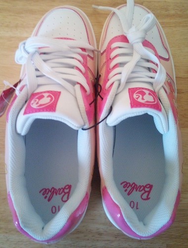 Barbie Schuhe Damen Freizeit Court Sneaker Rosa Mattel 9 10 11 Neu - Bild 5 von 7