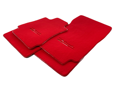 #ad Floor Mats For Alfa Romeo Mito 2017 2021 Perfomante Red Tailored Carpet $219.00