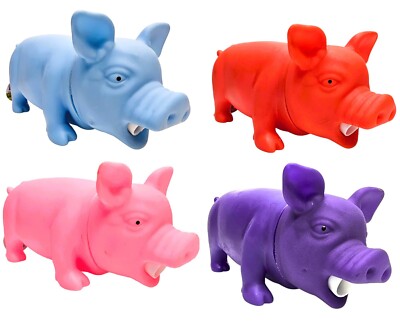 【COSYHARU】Chatter Unbalanced Slit Vintage Pig S/S Tee Creative Decompression Bubble Spitting Pig Toy - Cute & Fun