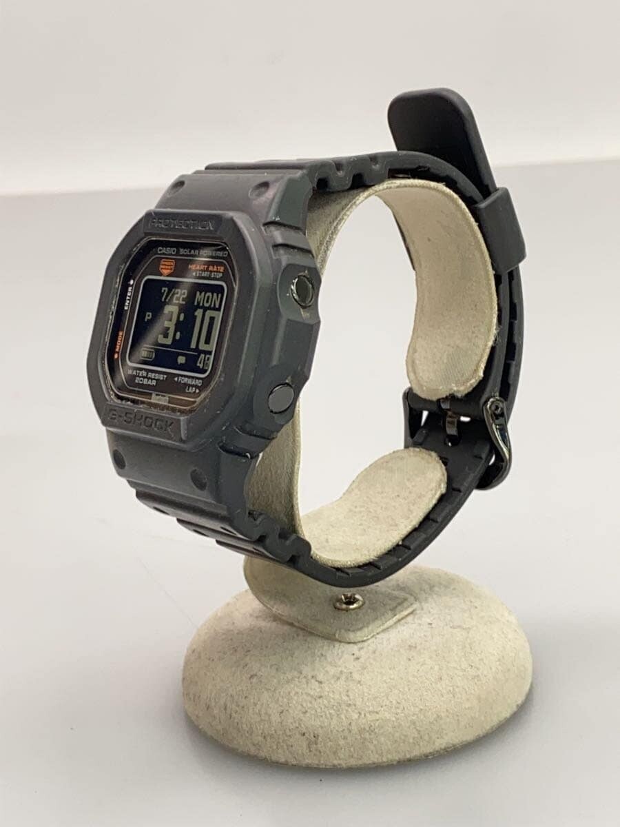 CASIO G-SHOCK DW-H5600-1JR Black Resin Solar Digital Watch