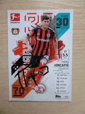 Piero Hincapie Autogramm signed TC Topps Bundesliga "Bayer 04 Leverkusen 21/22"