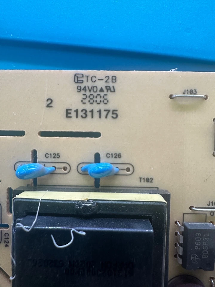 Dell 1707FPT Monitor Power Supply Board 6832165100P01 PTB-1651 - Image 3 of 4