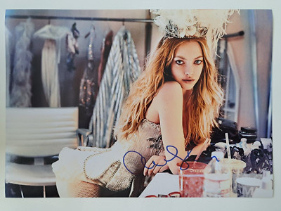 Amanda Seyfried signed  20x30cm Sexy Foto Autogramm Autograph In Person 1