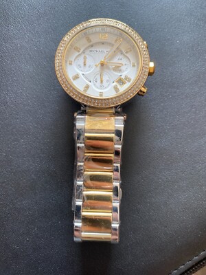 Michael Kors MK5626 Parker Chronograph Two Tone Stainless  display picture 2